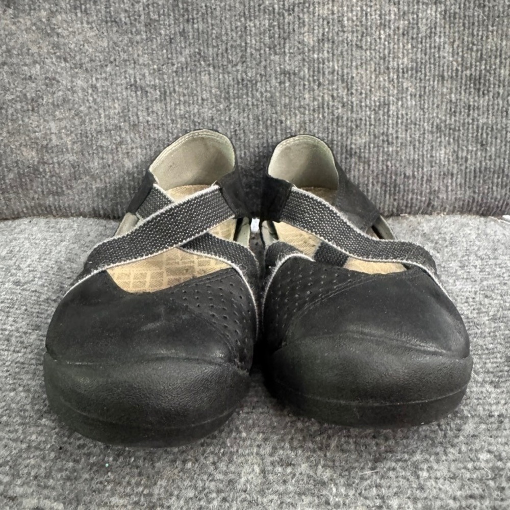 Keen Sienna MJ Black Leather Mary Jane Flats Shoes Women 7.5 1016644 - Picture 3 of 9